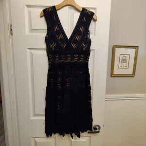 Max Studio SZ-S BLACK Lace Dress Party/Wedding/Cocktail